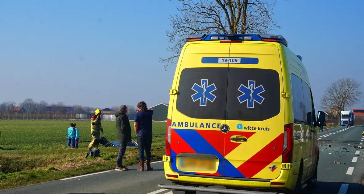 Massale inzet van hulpdiensten na ernstig ongeval - Foto 1