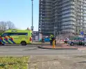 Voetgangster geraakt door auto