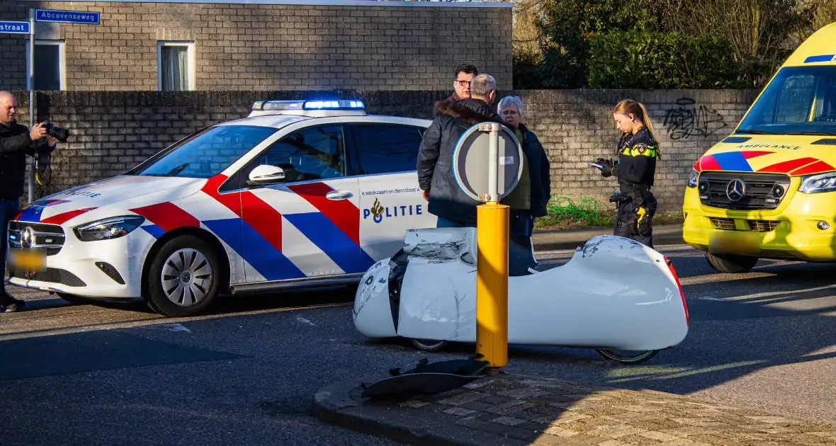 Trauma-team ingeschakeld bij ongeluk met ligfiets - Foto 1