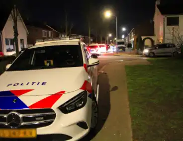 Meerdere politie eenheden ingezet bij aanhouding