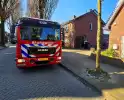 Veel rookontwikkeling bij brand in grote schuur