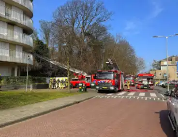 Woonzorgcentrum ontruimd vanwege brand