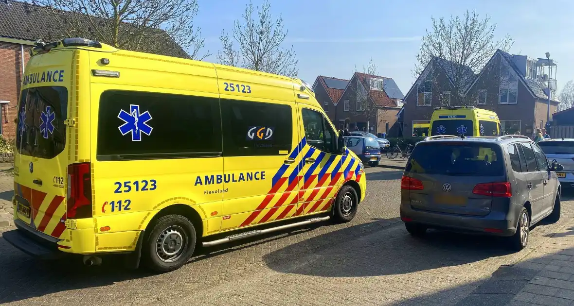 Traumateam ingeschakeld na ongeval