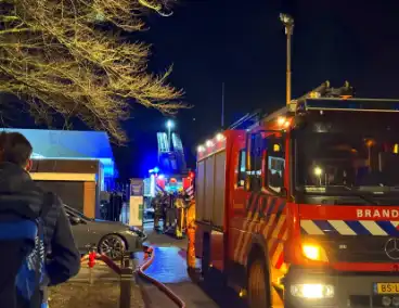 Brand in plafond van clubgebouw voetbalvereniging RKDVC