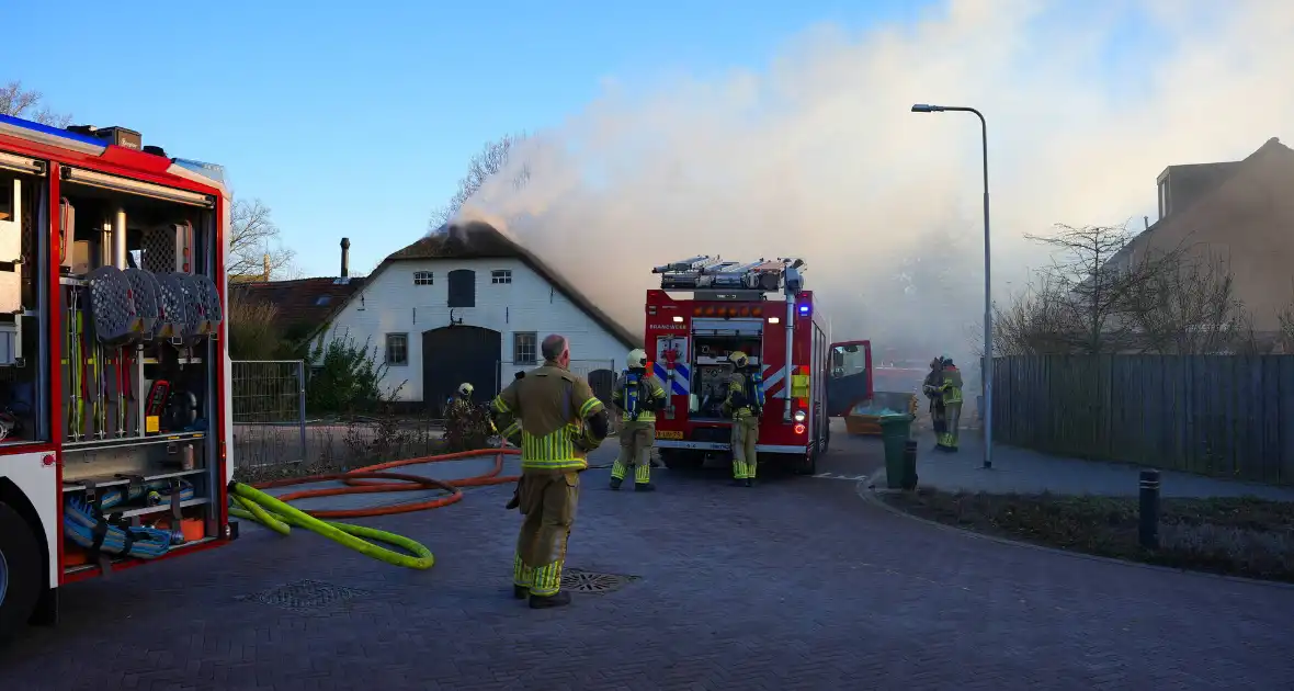 Grote brand in gesloten pannenkoekenrestaurant