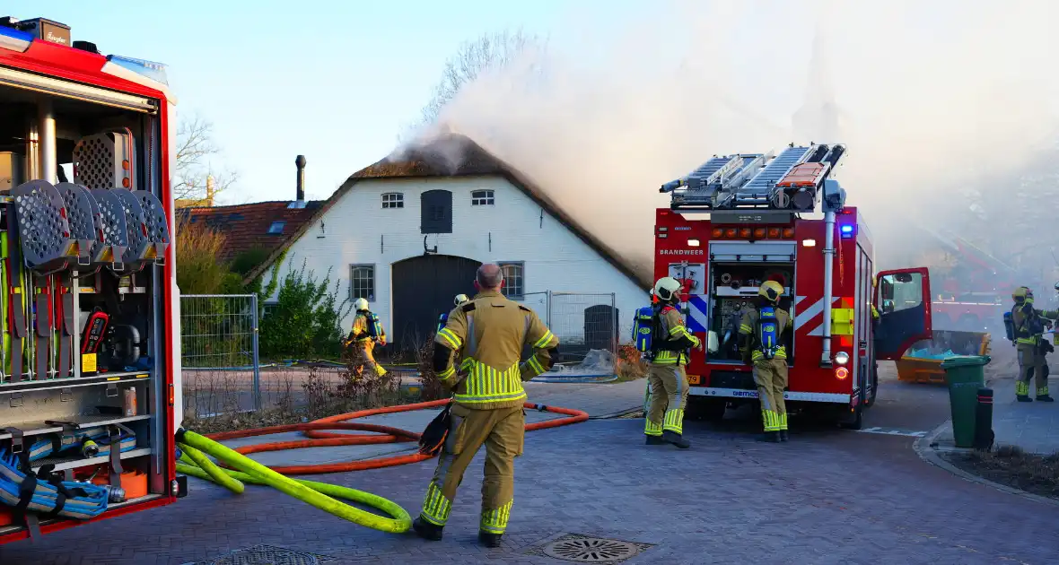 Grote brand in gesloten pannenkoekenrestaurant - Foto 1