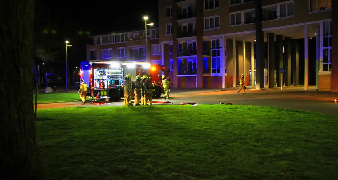 Brand bij ouderencomplex zorgt voor opschaling - Foto 10