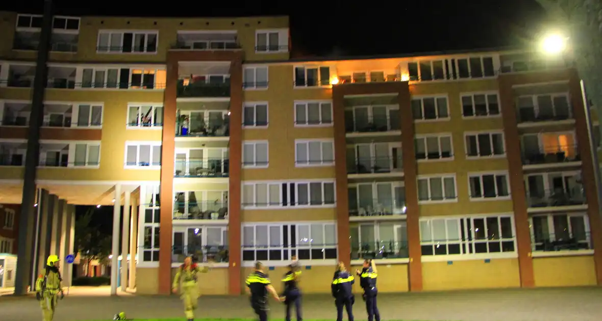 Brand bij ouderencomplex zorgt voor opschaling - Foto 14