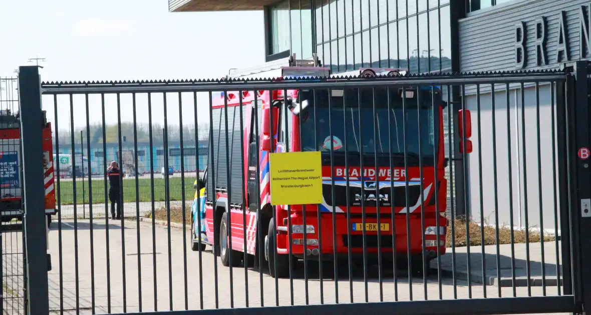 Specialistisch brandweer team ingezet voor scheepsbrand