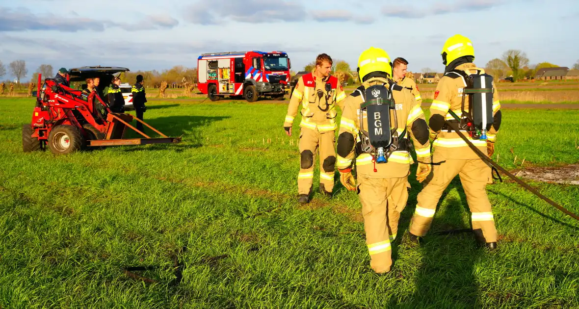Snoeihout in vlammen, boom snel geblust - Foto 8