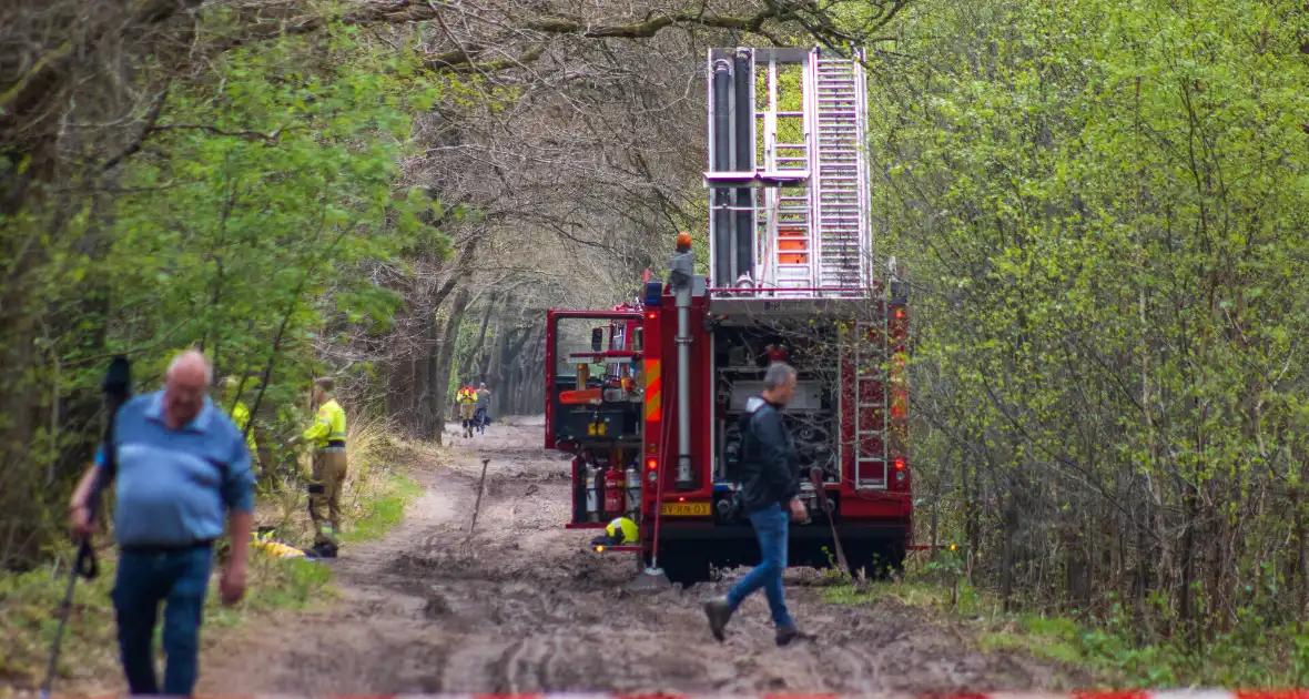 Brandweer blust wederom bosbrand