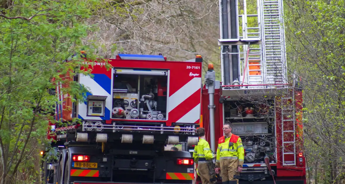 Brandweer blust wederom bosbrand - Foto 6