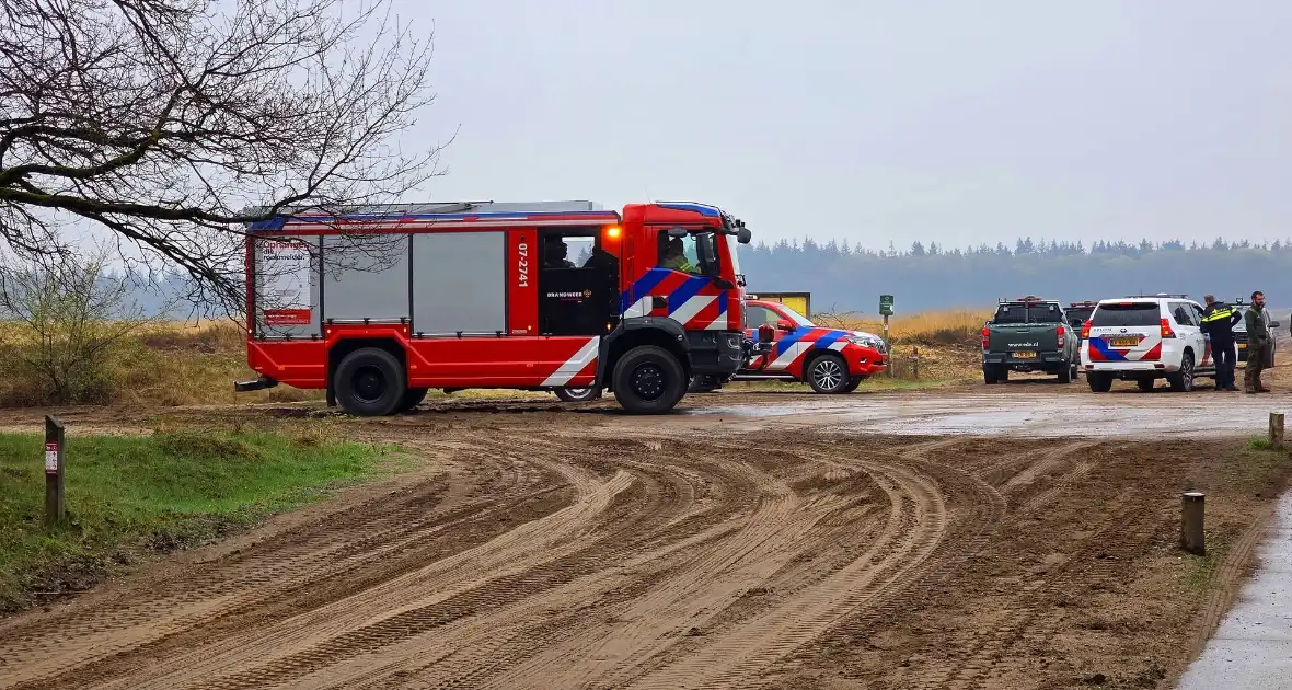 Brandweer ingezet voor heidebrand