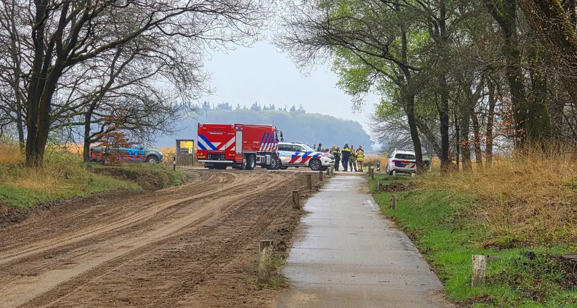 Brandweer ingezet voor heidebrand - Foto 3