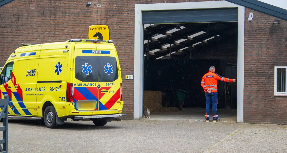 Traumateam ingezet voor medische noodsituatie op manege - Foto 10