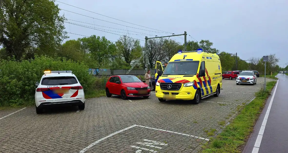 Oliesooor in Koepeltunnel zorgt voor ongeval
