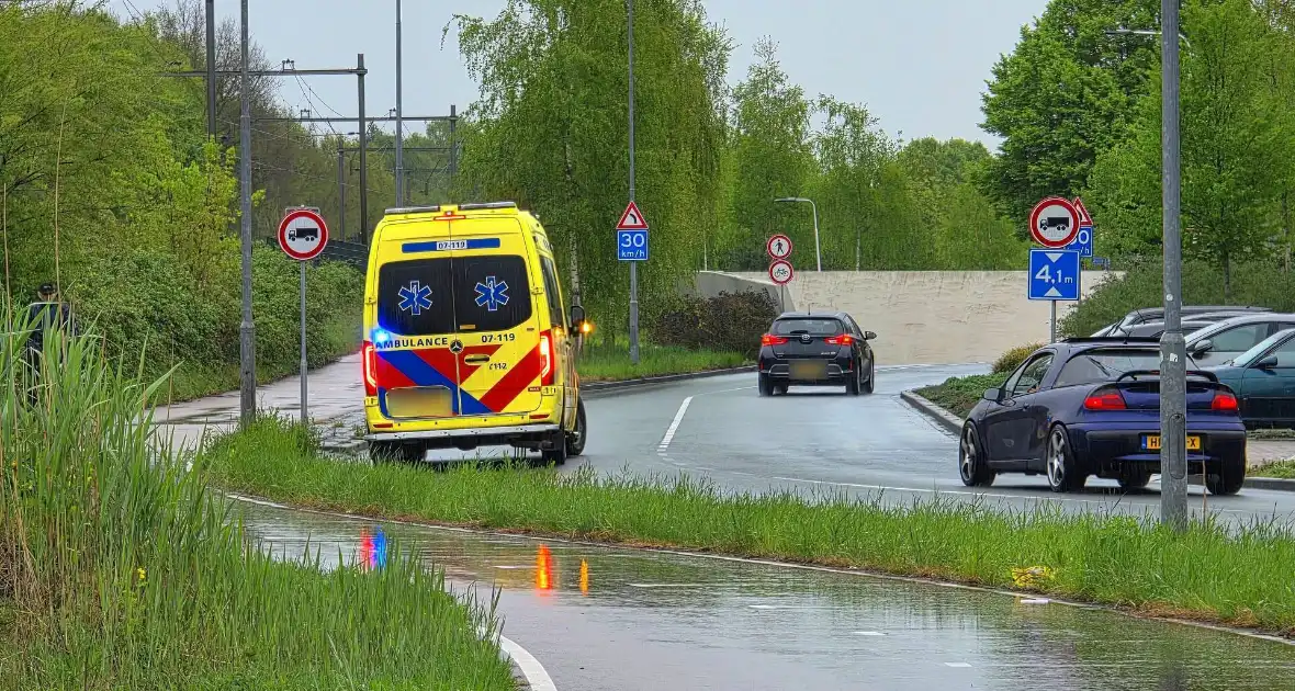 Oliesooor in Koepeltunnel zorgt voor ongeval - Foto 4