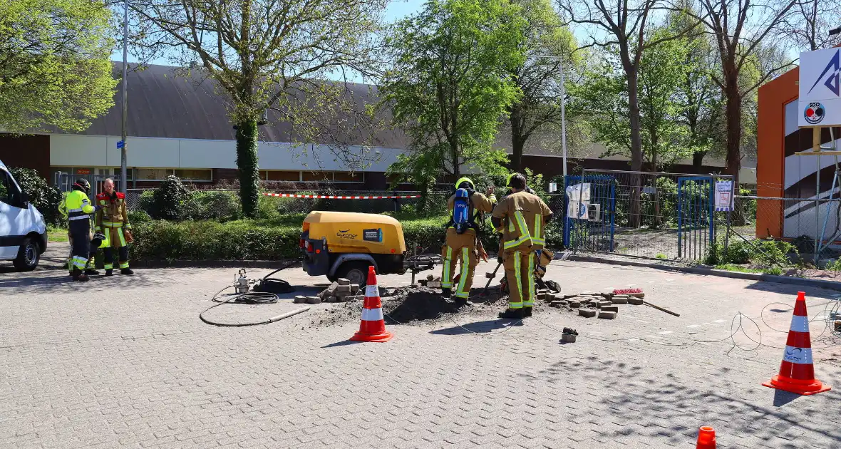 Gaslekkage door aanleg glasvezel - Foto 7