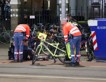 Fietser gewond na val, buurt maakt zich zorgen over veiligheid door tramrails