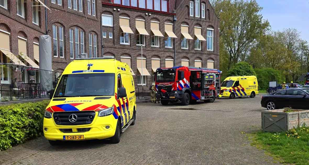 Brandweer ingezet voor brand in in gezondheidszorg instelling