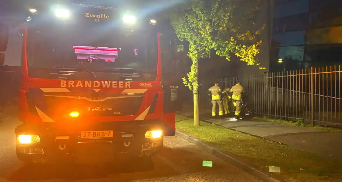 Brand in koffer van scooter - Foto 4