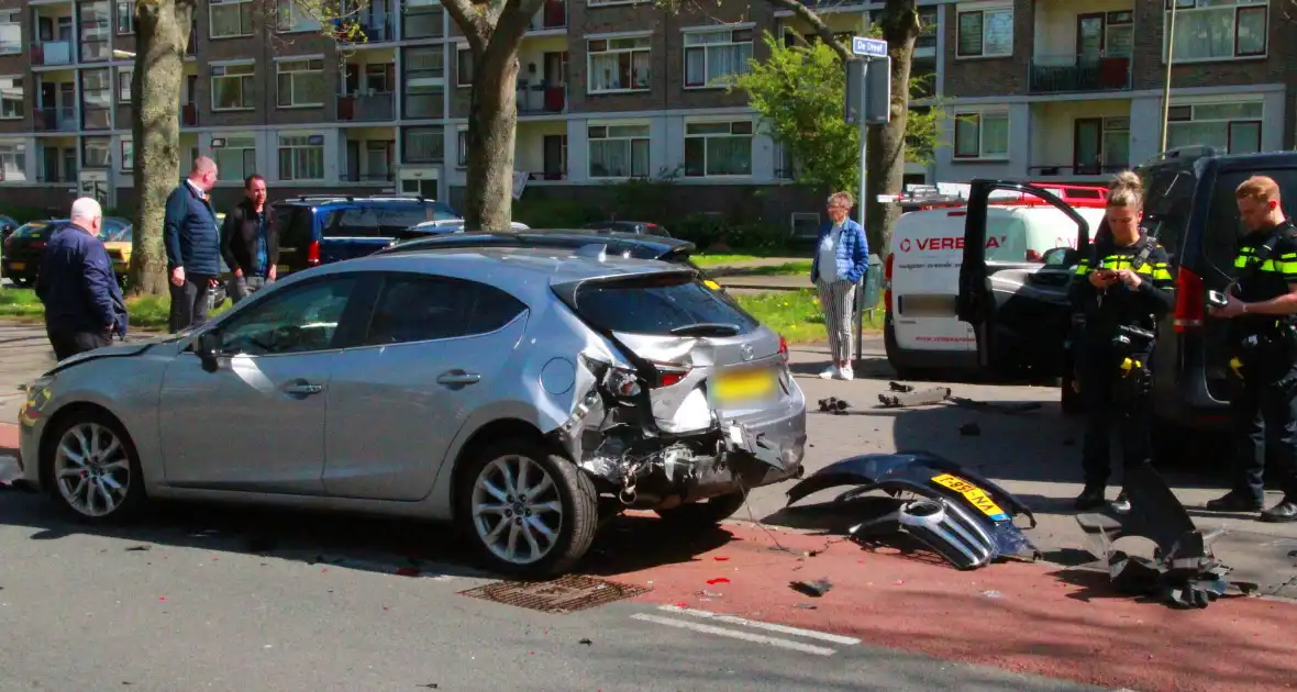 Ravage na ongeval met meerdere voertuigen