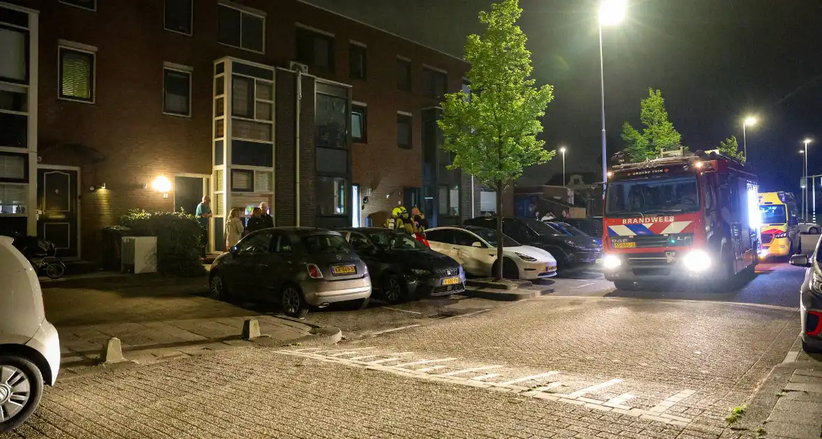 Kind onder behandeling na brand in meterkast