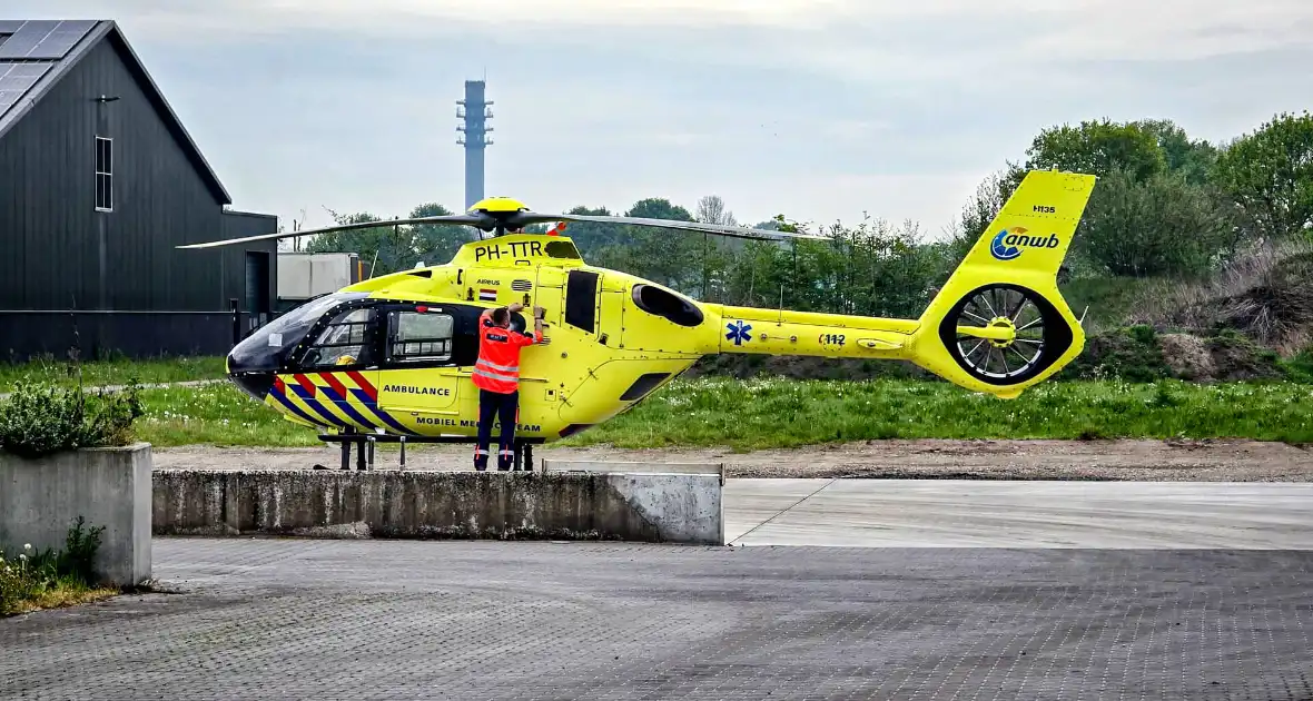 Gewonde bij ongeval in champignonkwekerij
