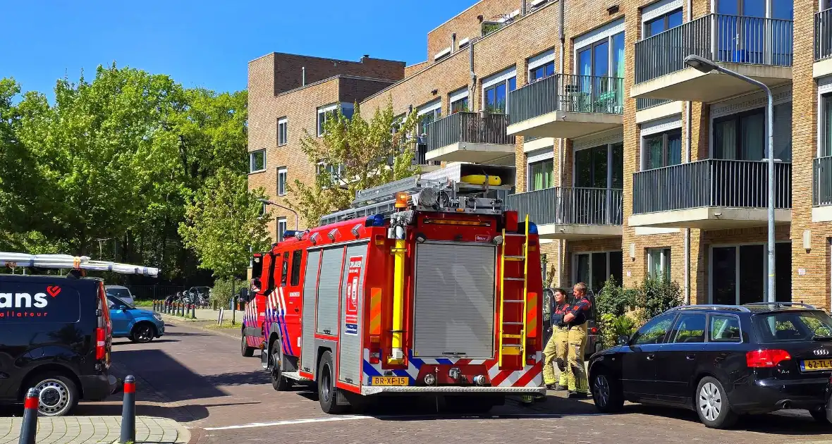 Palletkachel veroorzaakt brandmelding in flatwoning - Foto 2