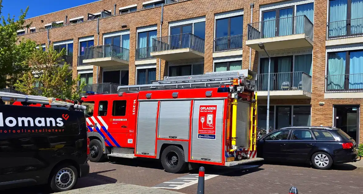 Palletkachel veroorzaakt brandmelding in flatwoning - Foto 3