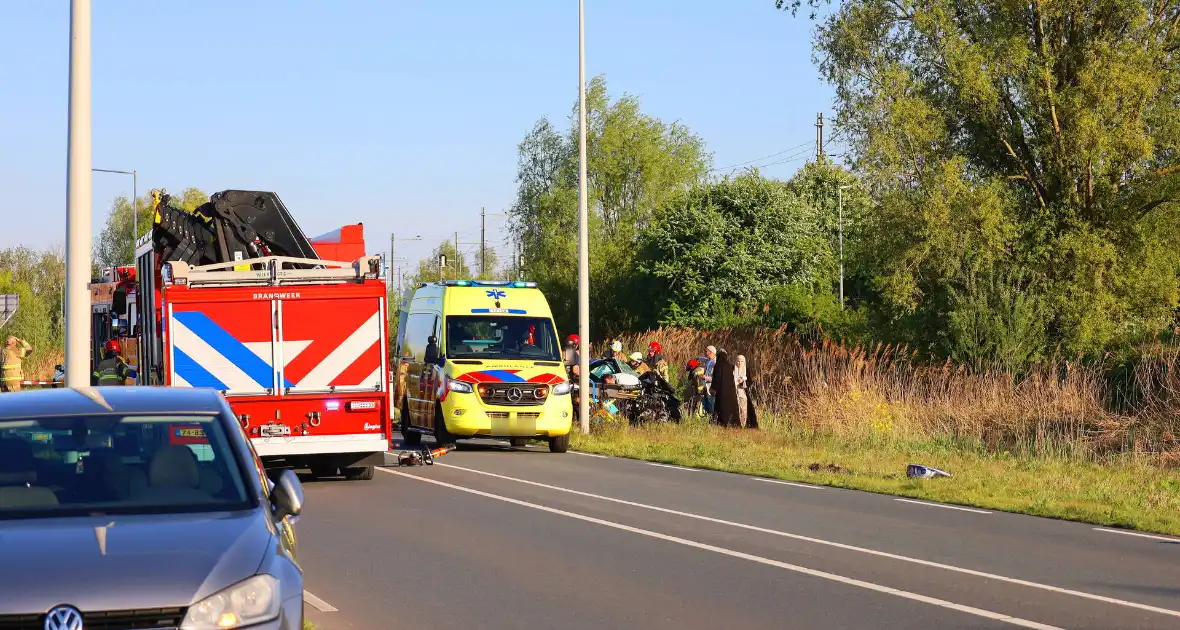 Grote inzet hulpdiensten bij ernstig ongeval