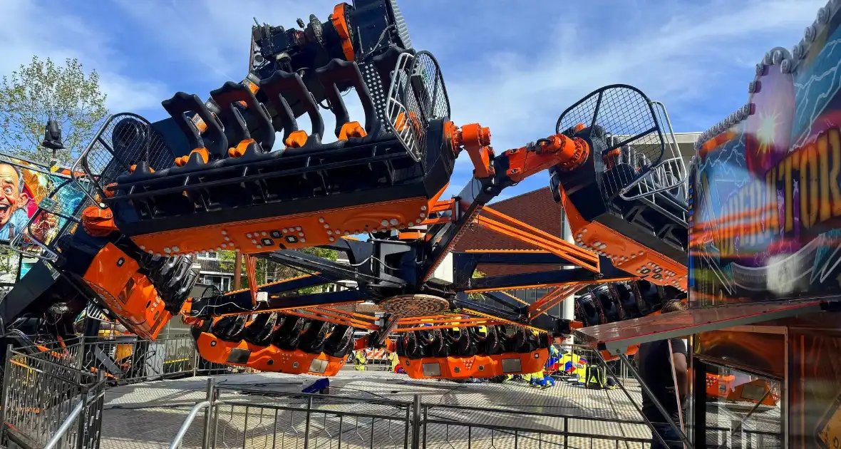 Traumateam ingezet voor ongeval op kermis