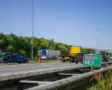 Kop-staart aanrijding op snelweg