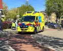 Scootmobieler in botsing met auto