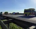 Meerdere voertuigen betrokken bij botsing op snelweg