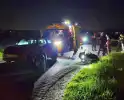 Scooter botst frontaal op auto