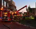 Traumateam ingezet bij grote brand