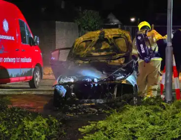 Wederom nachtelijke autobrand