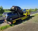 Voertuig geborgen na ongeval