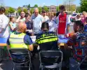 Tientallen jongeren op de vlucht voor politie