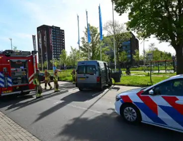 DHL-medewerker voorkomt erger bij brand
