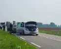 Twee automobilisten op elkaar gebotst