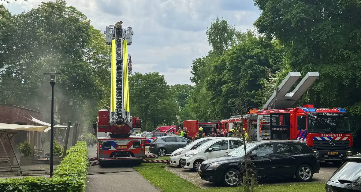 Meerdere personen gewond bij brand