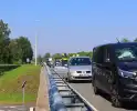 Ongeval met drie voertuigen