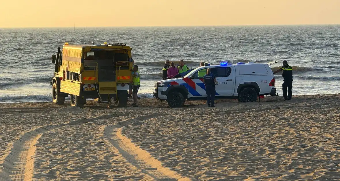 Vermiste overleden aangetroffen op strand