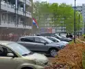 Veel rookontwikkeling bij brand in kelderbox