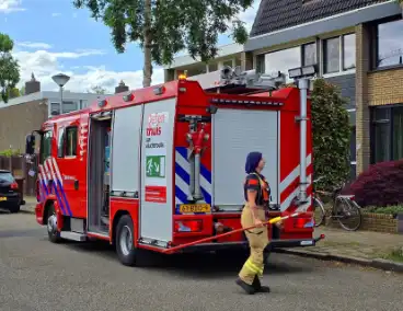 Vogel gevlogen na reddingsactie van brandweer