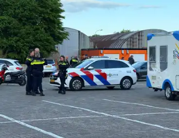 Schoten gelost bij vechtpartij, politie groots aanwezig