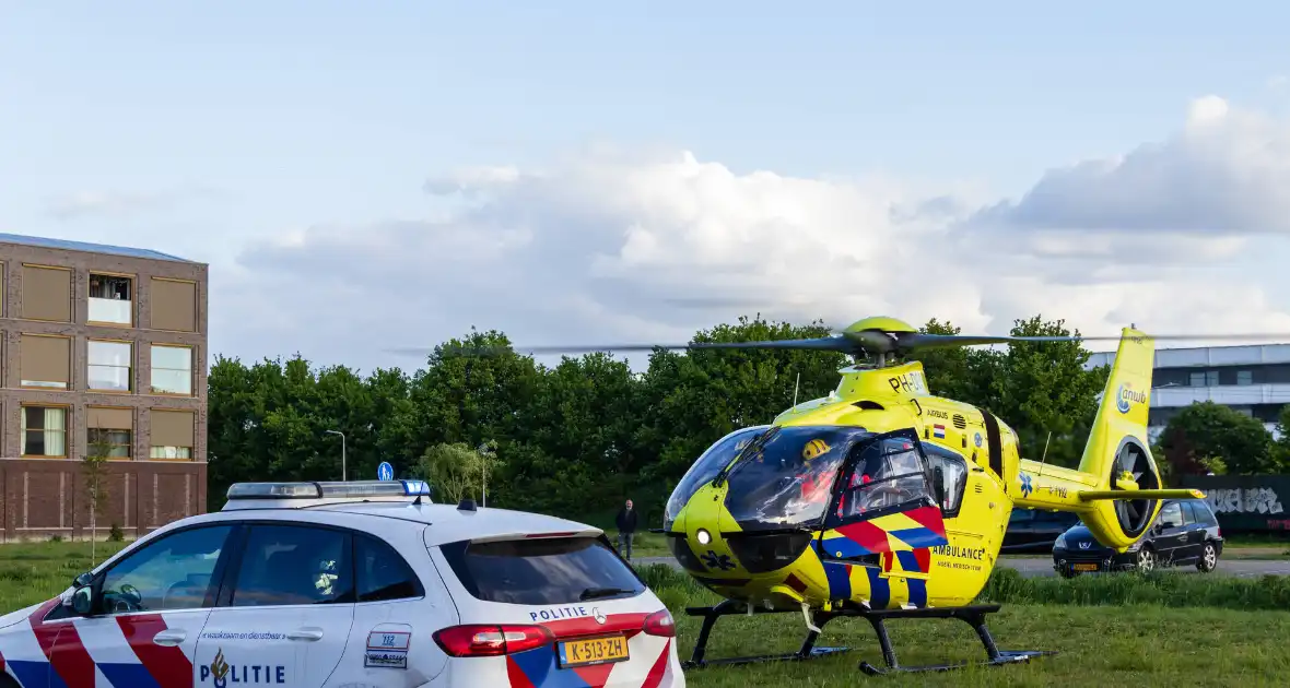 Grote inzet hulpdiensten na val van trap - Foto 12