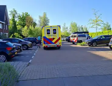 Eigenaresse van quad komt met de schrik vrij